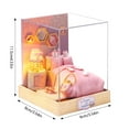 thumbnail image 4 of Kitchen Hut Happiness A Pavilion Handmade Mini Scene Hut Model, 4 of 7