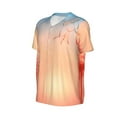 thumbnail image 2 of Balery The Sunset of Dandelion Baseball Jersey for Men Casual Button Down Shirts Short Sleeve Active Team Sports Uniform-X-Large, 2 of 9