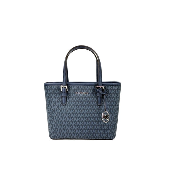 Michael Kors Michael Kors Navy Signature XS Carryall Tote Women's Bag