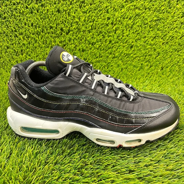 Ni - ke Ni - ke Air Max 95 Windbreaker Mens Size 10 Black White Athletic Shoe Sneakers