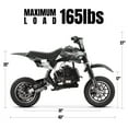 thumbnail image 4 of Aoemoe DB1 Gasoline 50CC Dirt Bike, BLACK, 4 of 9