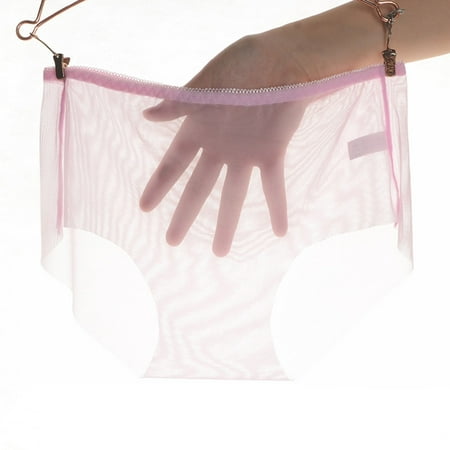 Ruidigrace Panties For Women Full Transparent Sexy Crotch Low Waist ...