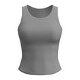 thumbnail image 3 of ZyeKqe Womens Tank Top Crewneck Workout Tops Athletic Sleeveless Yoga Top Camisole Gym Tanks, 3 of 4