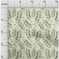 thumbnail image 2 of oneOone Viscose Chiffon Greenish Beige Fabric Leaves Dress Material Fabric Print Fabric By The Yard 42 Inch Wide, 2 of 6