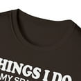 thumbnail image 3 of Things I Do In My Spare Time, Gildan Unisex T-Shirt, Graphic Tee, S-3XL, 3 of 3