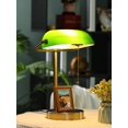 thumbnail image 2 of Escritorio tradicional de cristal verde Lamp Newrays para banqueros, 37 x 26 cm, 2 of 7