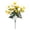Yellow, variant on Fake Hibiscus Artificial Flowers for Outdoors Spring Summer Decoration, Silk Blue Hibiscus Flowers Bouquet Uv Resistant Look Real Faux Plants for Outside Planter Front Door Porch Balcony