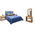 thumbnail image 1 of Recamara Kessa Muebles  Dinamarca 5 Piezas Nogal, 1 of 2