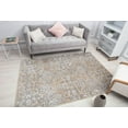 thumbnail image 3 of Rugs America Ludlow MD10B Chantilly Cream Transitional Vintage Tan Area Rug, 2'6" x 8', 3 of 6