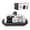 Kittens, variant on STP GOODS Kittens Ceramic Butter Dish with Lid 5.1x6.7x2.2" (13x17x5.5 cm) Butter Holder Storage Container Butter Container for Countertop and Fridge Butter Keeper, Black and White