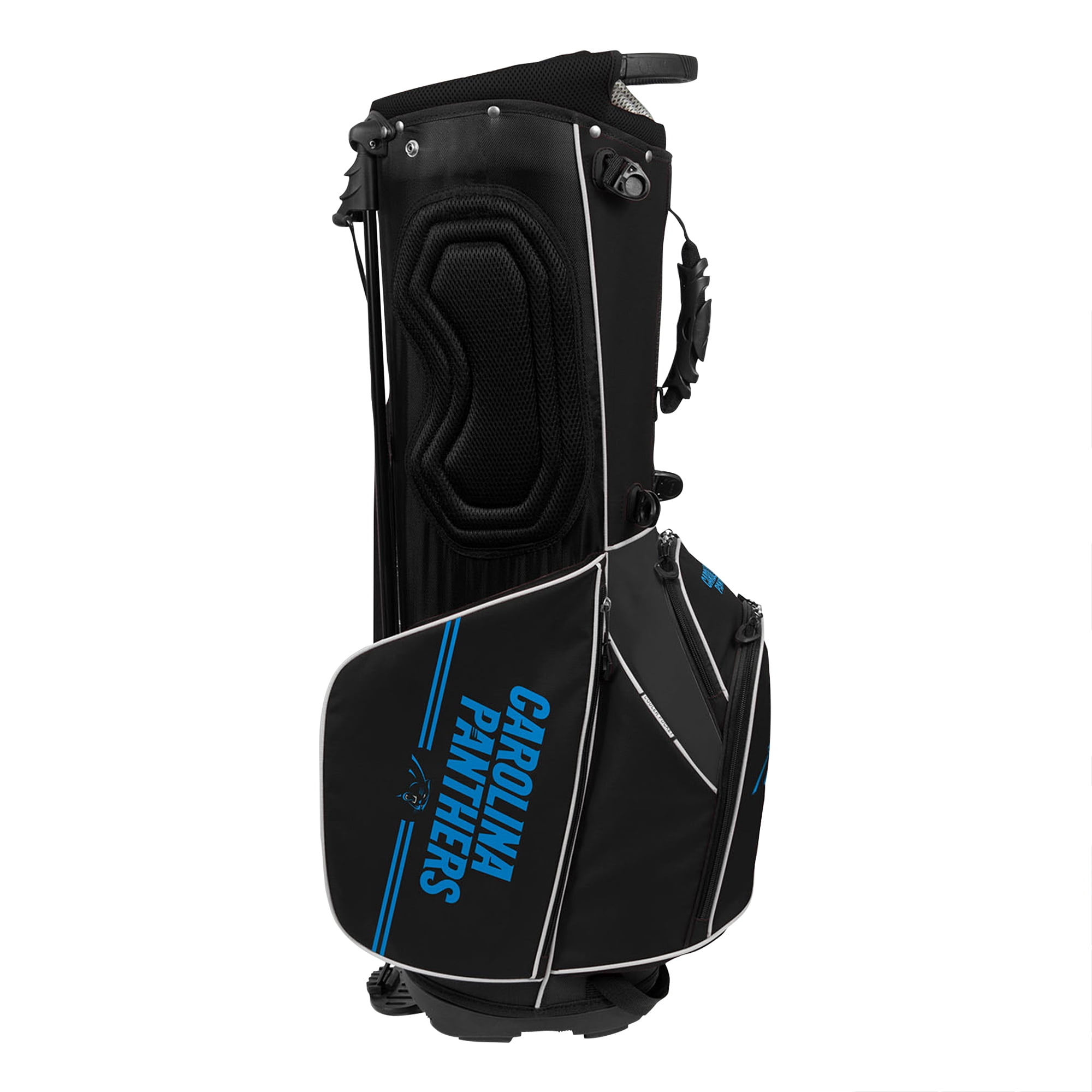 WinCraft Carolina Panthers Caddie Carry Hybrid Golf Bag