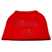 Pet Dog Cat Shirt Rhinestone, "Birthday Girl"