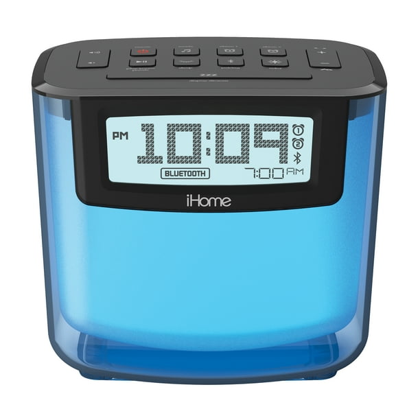 iHome iBT280 Bluetooth Color Changing Dual Alarm FM clock Radio with