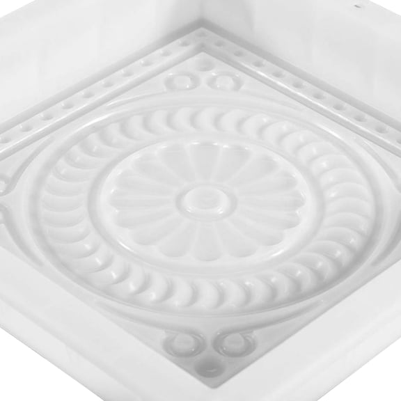 Reusable Plastic Cement Mold for Pavement, Concrete Stone Mold, Antique Brick Stepping Stone for Garden & Patio Use