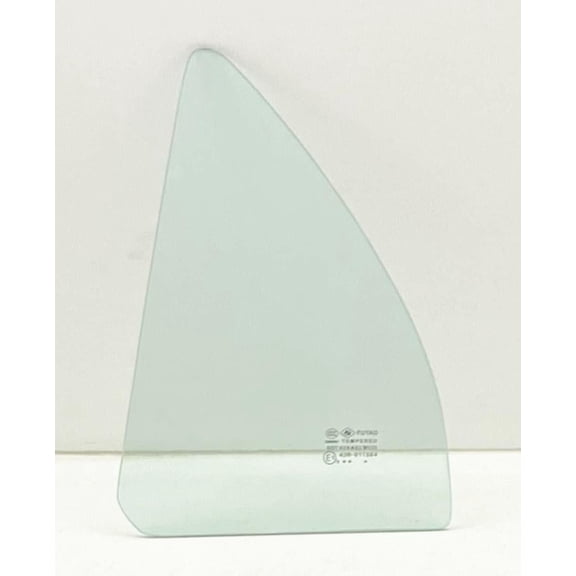 Driver Left Side Rear Vent Window Vent Glass Compatible with Toyota Corolla/Chevrolet Prizm 4 Door Sedan 1998-2002 Models