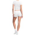thumbnail image 6 of Women's Cotton 2 Piece Shorts Set Short Sleeve Casual Summer Matching Outfit, 6 of 9