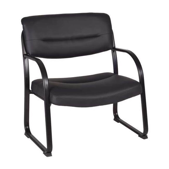Crusoe Big & Tall Side Chair- Black