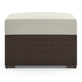 thumbnail image 4 of Palm Springs Brown Outdoor Ottoman, 4 of 7