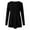 Black, variant on Paiwinds Women's Tops Long Sleeve Loose O-Neck A Line Blouse, Casual Loose T Shirts Long Sleeve Tunic Tops Beige S