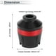 thumbnail image 4 of Protector de guardabarros de aleación de aluminio para slider de marco de motocicleta de 14mm, protección contra choques, 49mm, 60mm, rojo, 2 Pcs, 4 of 7