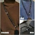 thumbnail image 4 of KOMI Phone Crossbody Chain CellPhone Lanyard,Universal Phone Chain Strap with Tether Patches Compatible with Most Phones, 4 of 5