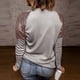 thumbnail image 3 of Pntutb Mujeres Casual Lentejuelas Deerskin Terciopelo Cuello Redondo Manga Larga Camiseta Suelta Tops Pntutb Pntutb-3121, 3 of 5
