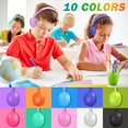 thumbnail image 5 of Ladont Paquete de 20 auriculares para niños a granel para aula, escuela, duraderos, al por mayor, auriculares con cable para niños, estudiantes, niñas, adultos, sonido HD, conector de 3,5 mm para comp, 5 of 5