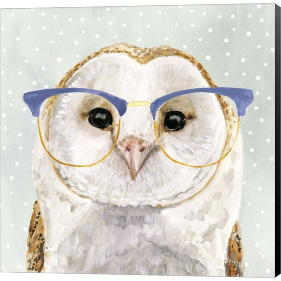 Four-eyed Forester II by Victoria Borges, Canvas Wall Art, 12W x 12H