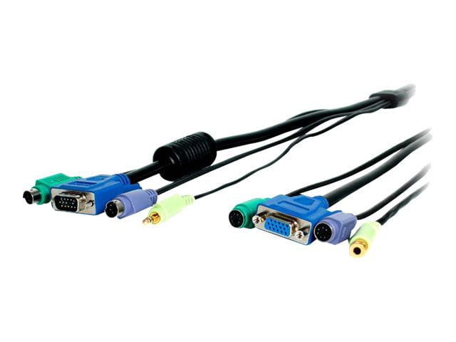 15ft PS2 6pin DIN Male~Female Extension Cable/Cord/Wire Mouse/Keyboard/KVM 