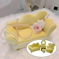 thumbnail image 4 of kurtrusly Chic Jewelry Storage Case for Girls Women Rings Necklace 1 Set Cream Yellow, 4 of 8