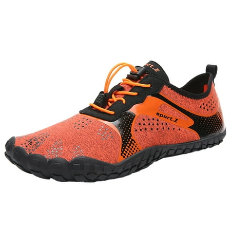 XDDST Men s Slip On Shoes Outdoor Couple Women Water-Proof Mountaineering Casual Sport Shoes Buckle Strap Beach Running Breathable Soft Bottom Shoes