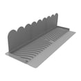 thumbnail image 2 of Protector contra salpicaduras de silicona para fregadero de cocina, tablero deflector de agua, protector antisalpicaduras para Gris, 2 of 9