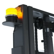 APOLLOLIFT 3300lb with 118 Lift Full Electric Pallet Stacker Straddle Legs and Adjt. Forks