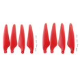 thumbnail image 3 of Hélice CW CCW de 8 piezas tripudos rojo Zulema Hélice RC Quadcopter, 3 of 8