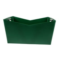 TEHAUX Ice Cube Bucket Ice Bucket Beer Basket 37.50X28.00X18.50CM Green