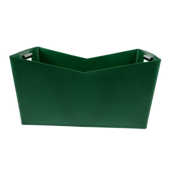 TEHAUX Ice Cube Bucket Ice Bucket Beer Basket 37.50X28.00X18.50CM Green