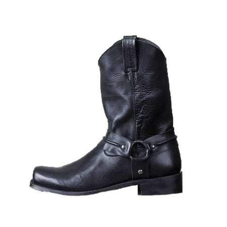 

Black Friday Deals 2022! IUHAN Boots for Women Fashion Large Size Boots Ladies Autumn Long Tube Low Heeled Shoes Boots Knight Boots Couple Boots Womens Boots Black 36