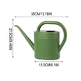 thumbnail image 3 of Cevemin 2L Large Capacity Thickened Plastic Long Spout Watering Can Home Garden Flower Vegetable Water Pot, 3 of 6