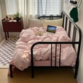 thumbnail image 2 of ERDOUY Bed Sheets Set, Bedding Sheets Pillowcases Kit, Twin Bed Set, Hotel Bedding, Home Decor(Pink), 2 of 3