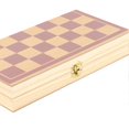 thumbnail image 3 of Échiquier pliable en bois portable pour activités familiales et festives, 3 of 4