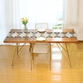 thumbnail image 3 of Yayeee Table Runner 70 inches Long Home Kitchen Dinning Party Decoration, White and Black, 3 of 7