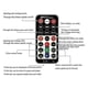 thumbnail image 5 of Disco Ball Party Lights 9 Colors LED Bluetooth Stage Lights Sound Activated Rotating Light with Rem, 5 of 5