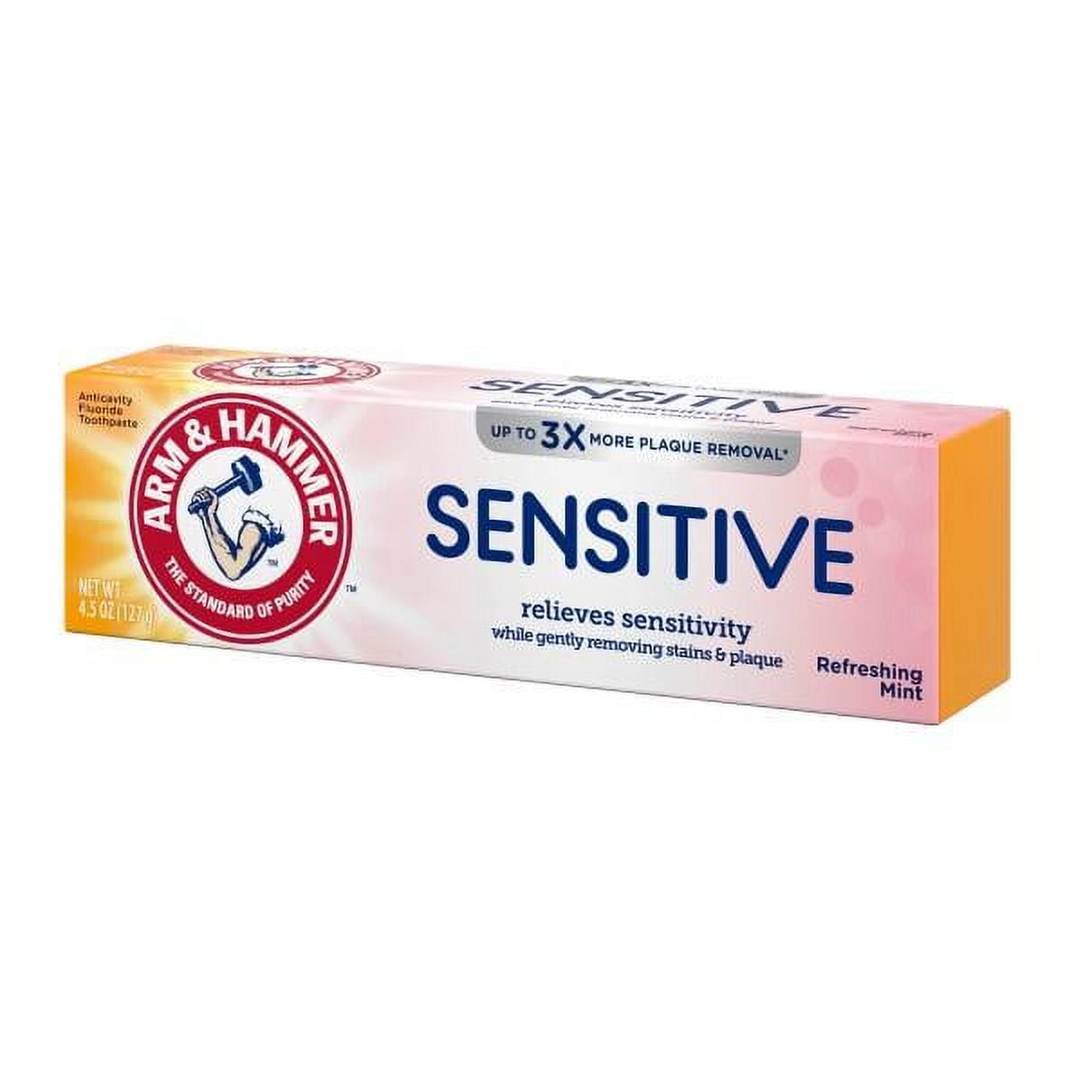 ARM & HAMMER Sensitive Teeth & Gums Toothpaste 4.5 oz (Pack of 4)