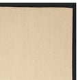 thumbnail image 4 of SAFAVIEH Natural Fiber Keane Solid Sisal Area Rug, Beige/Black, 8' x 10', 4 of 5