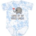thumbnail image 3 of Inktastic My Great Uncle Loves Me Boys or Girls Baby Bodysuit, 3 of 5