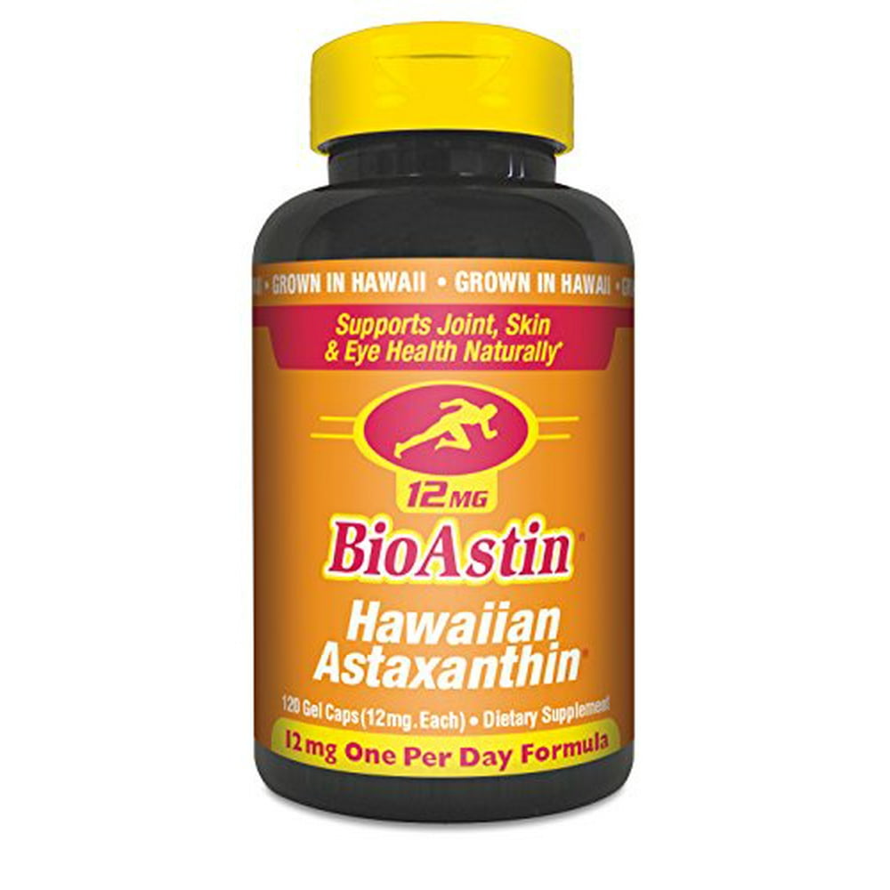 Nutrex Hawaii BioAstin Hawaiian Astaxanthin, 50 Gel Caps supply, 12mg