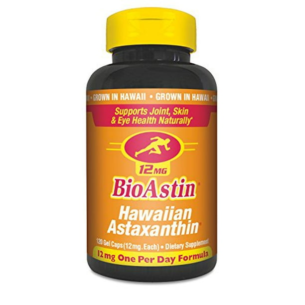 Nutrex Hawaii BioAstin Hawaiian Astaxanthin, 50 Gel Caps supply, 12mg