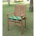 thumbnail image 4 of Vargottam Printed Indoor/Outdoor Chair Pads Non Slip Dining Chair CushionSquareShapedDining Chair Pad With String Ties Machine Washable & Home Decor Cushion- Set Of 2-Yellow, 4 of 8