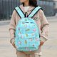 thumbnail image 2 of Mochila Mochila Coreana De Gran Capacidad Para Estudiantes De Viajero De Moda (Azul), 2 of 4